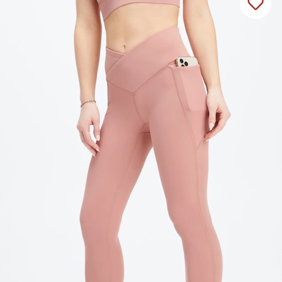 NWT Fabletics Oasis PureLuxe HW Crossover 7/8 Legging size S - Picture 2 of 4